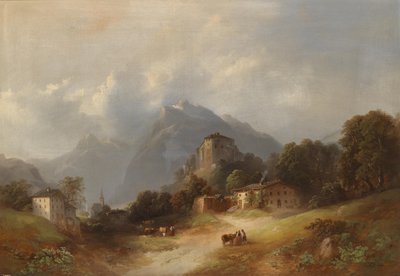 Landscape by Franz Barbarini